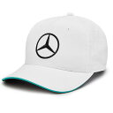 2024 メルセデス AMG ペトロナス チーム ベースボール キャップ ホワイト F1 公式 オフィシャル Mercedes 帽子 白