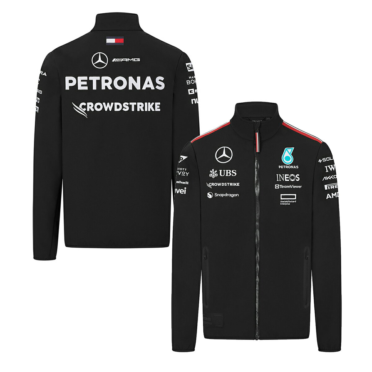2024 メルセデス Mercedes AMG ペトロナス チーム ソフトシェル ジャケット