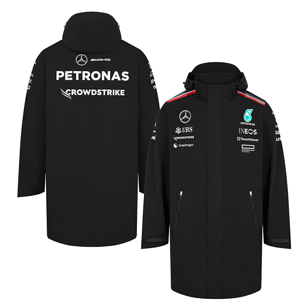 2024 メルセデス Mercedes AMG ペトロナス チーム レインジャケット