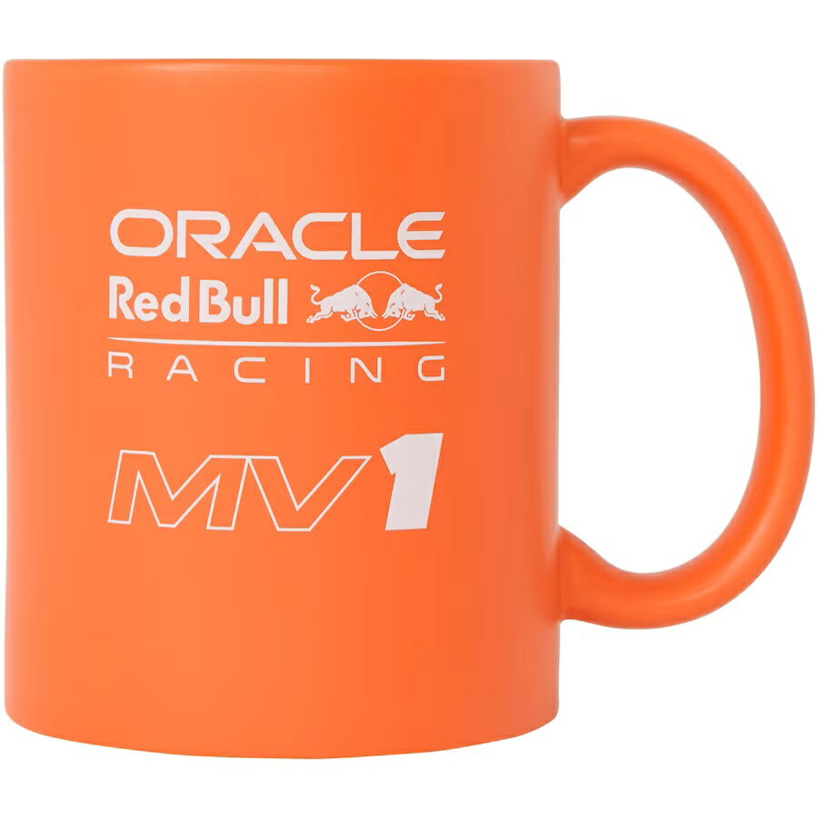 2023 レッドブル レーシング マックス フェルスタッペン MV1 マグカップ / オレンジ コップ 小物入れ 公式 グッズ Red Bull F1