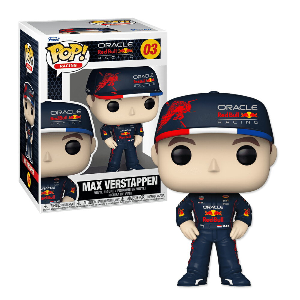 楽天クラブウィナーズFunko Pop レッドブル レーシング Red Bull Racing マックス フェルスタッペン フィギュア