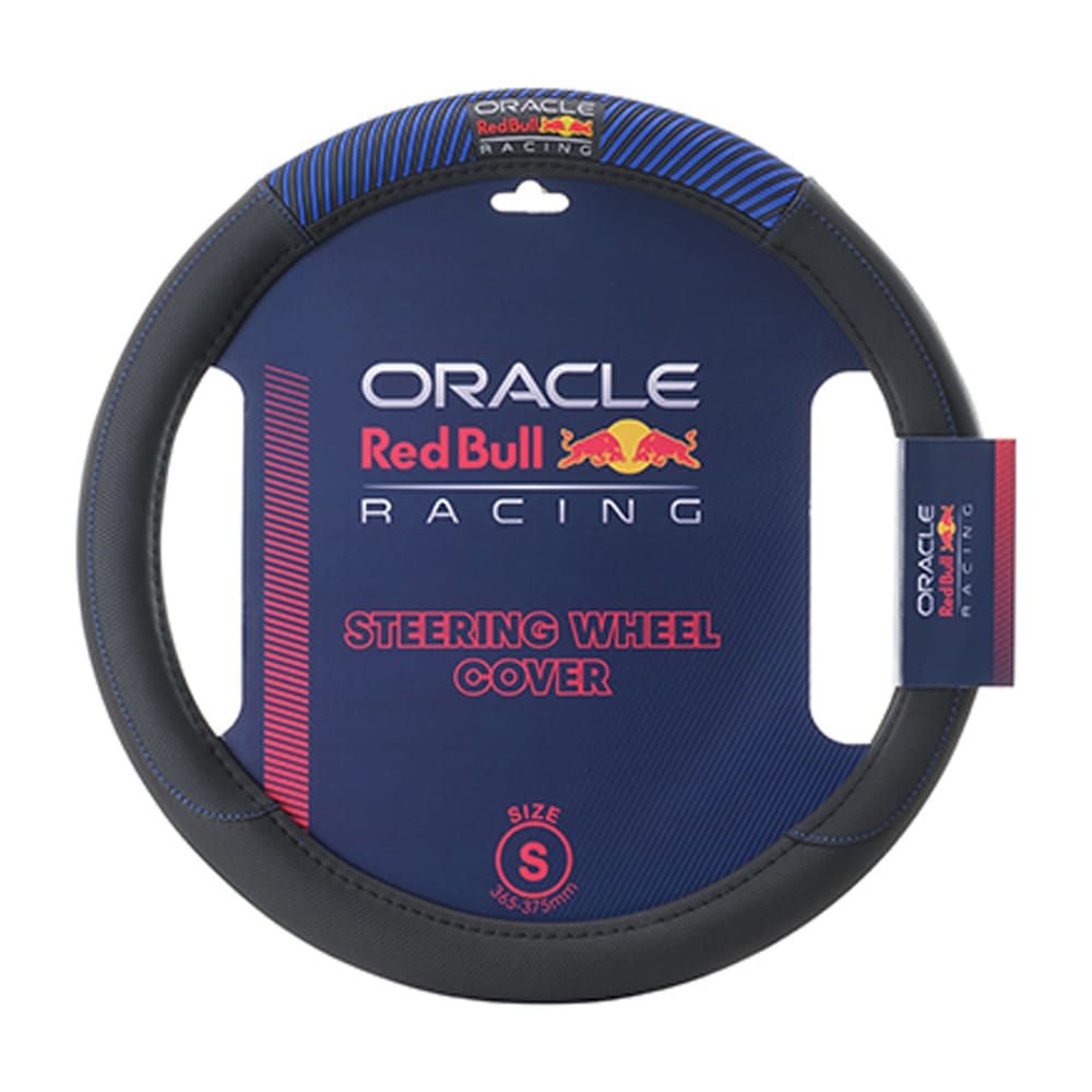 オラクル レッドブル レーシング オフィシャル ステアリング カバー トップブルー ブラック Sサイズ ス..