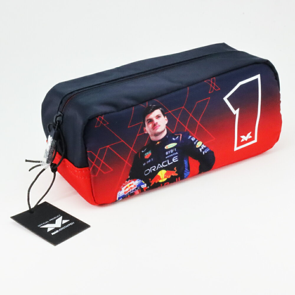オラクル レッドブル レーシング マックス フェルスタッペン レースギア ペンシルケース 文房具 筆箱 ..