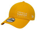 2023 オラクル レッドブル レーシング NEW ERA 9FORTY シーズナル ベースボール キャップ メロウイエロー RED BULL F1 公式 帽子 黄色