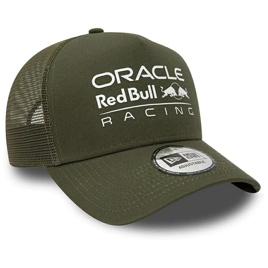 2023 オラクル レッドブル レーシング NEW ERA シーズナル トラッカー キャップ オリーブ RED BULL F1