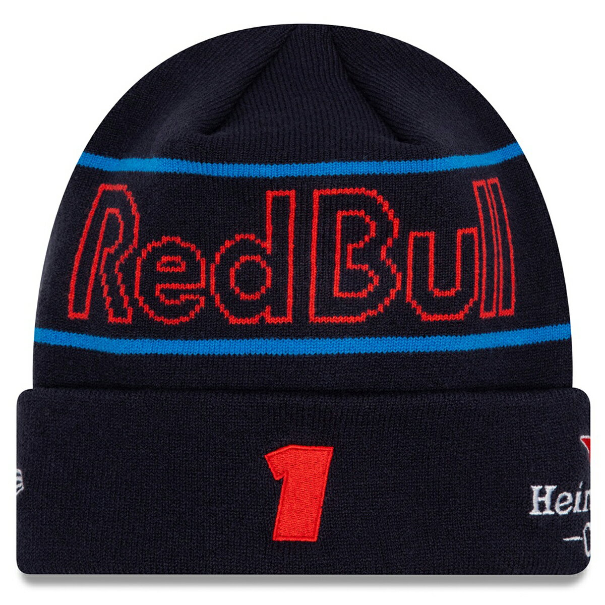 2024 オラクル レッドブル レーシング マックス フェルスタッペン NewEra ビーニー ニット帽 ネイビー 公式 F1 RedBullのサムネイル