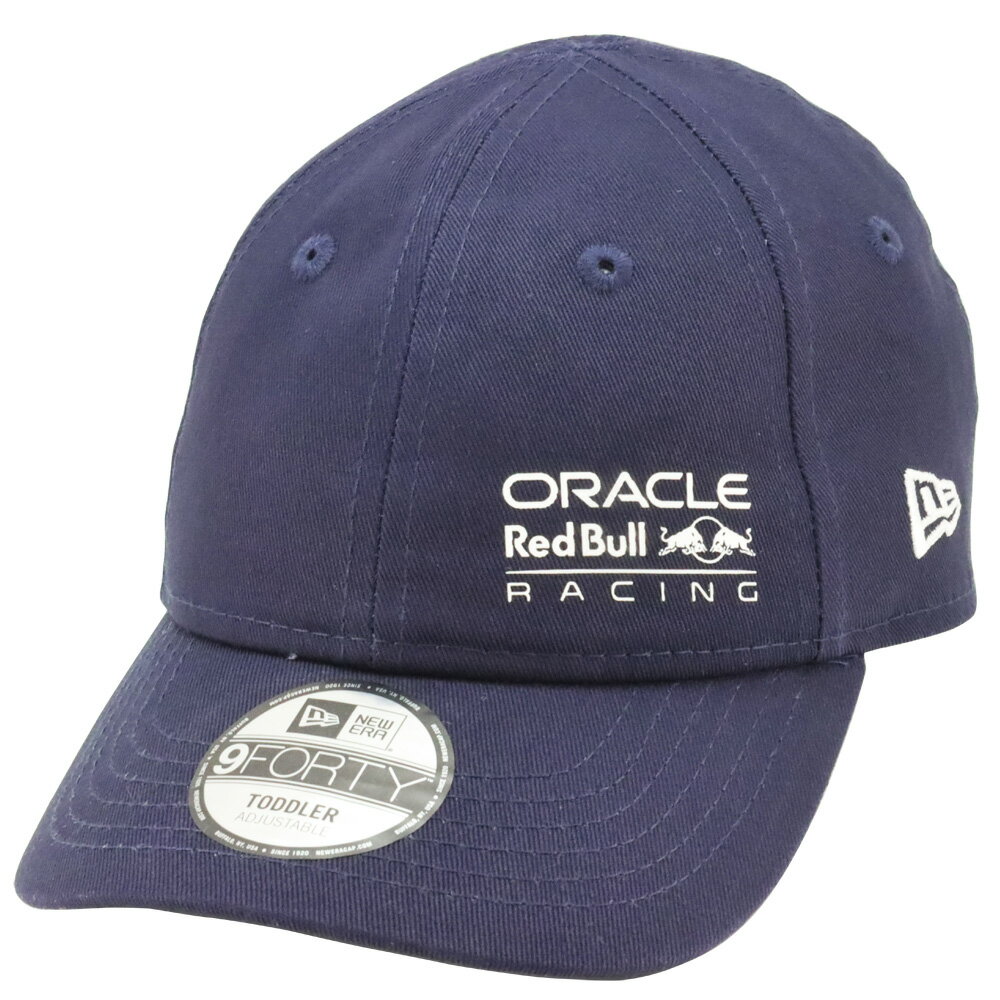 キッズ用 2025 オラクル レッドブル レーシング チームロゴ New Era 9FORTY タドラー ベースボール キ..