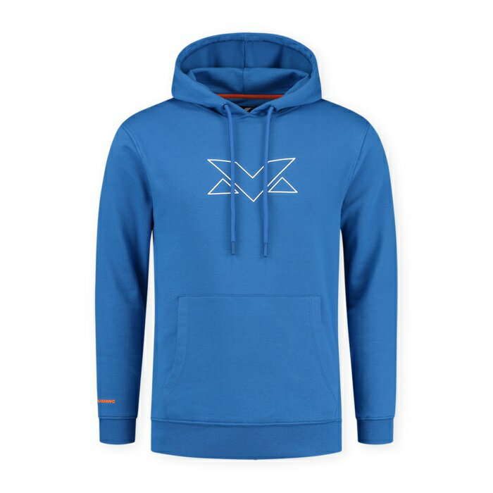 マックス フェルスタッペン オフィシャル MVロゴ フーディ パーカー ブルー F1