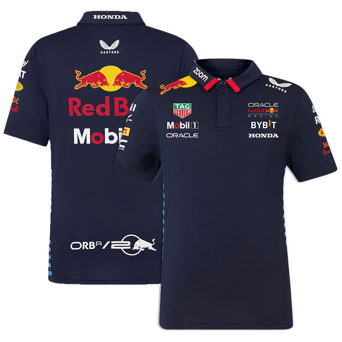 子供用 2024 オラクル レッドブル レーシング Red Bull Racing チーム ポロシャ ...