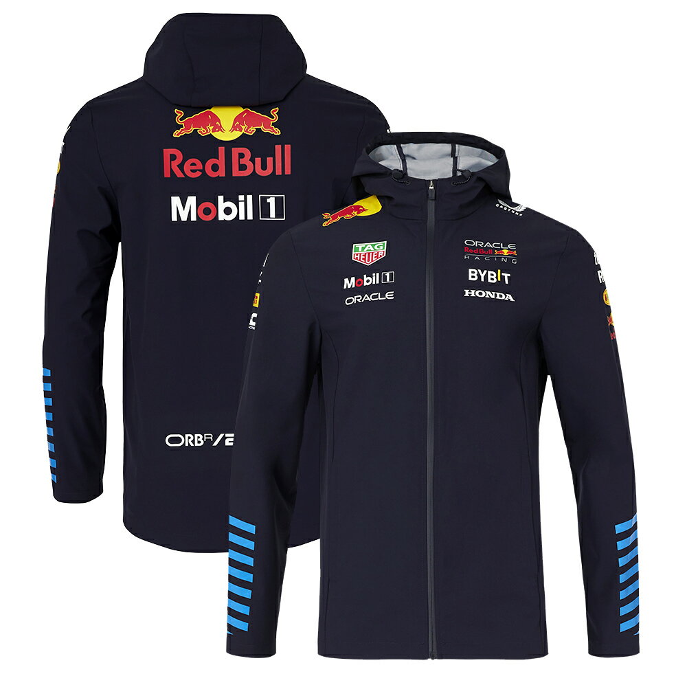 2024 オラクル レッドブル レーシング Red Bull Racing チーム レイン ジャケット 雨合羽