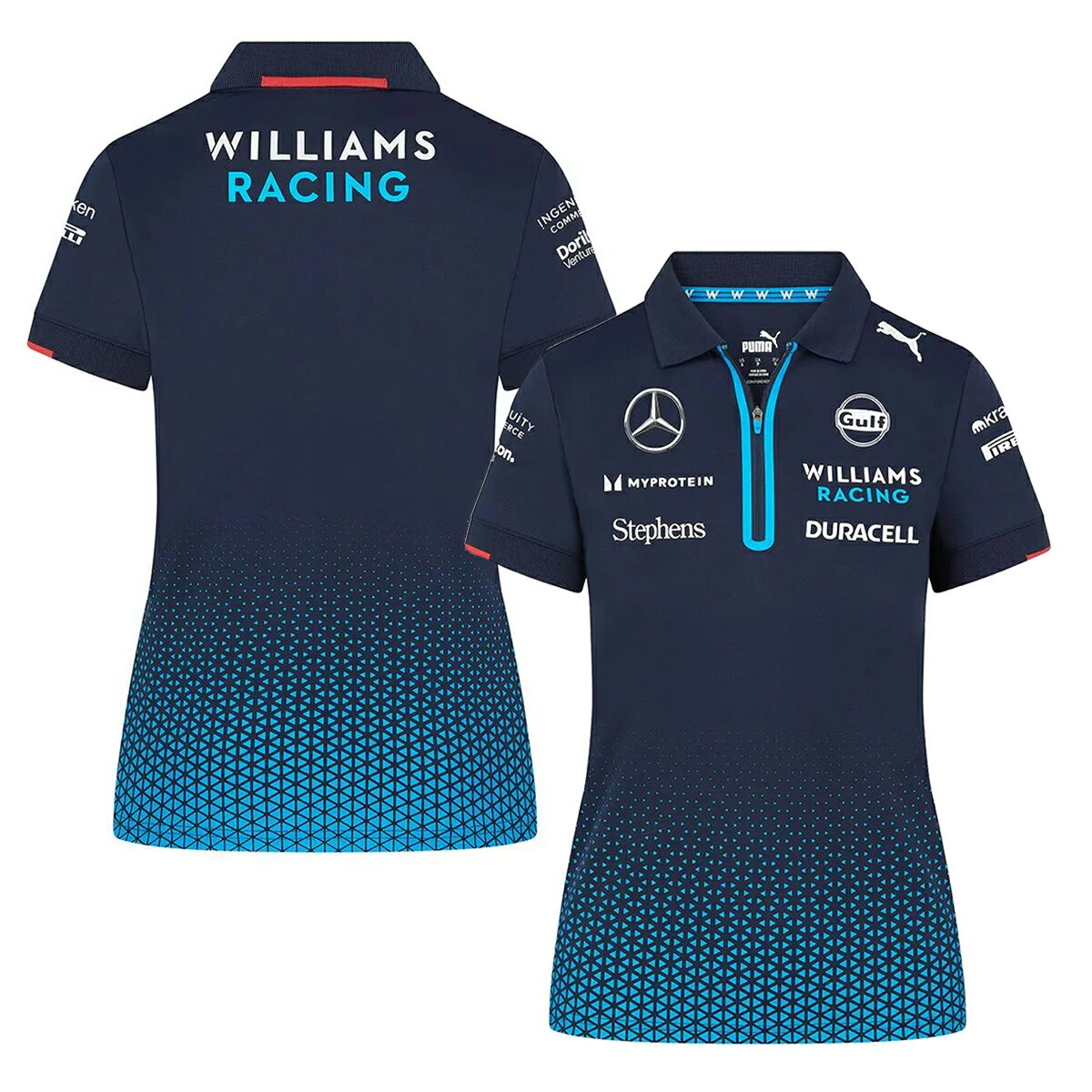 レディース 2024 ウィリアムズ レーシング Williams Racing チーム ポロシャツ