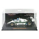 ミニチャンプス 1/43 TAG ウィリアムズ チーム FW08 1982年 F1チャンピオン ケケ ロズベルグ ウェザリング塗装 ワールドチャンピオンコレクション 模型 ミニチュア ミニカー モデルカー F1