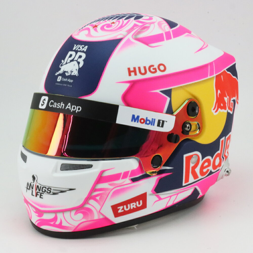 BELL 1/2スケール レプリカヘルメット レーシングブルズ リアム ローソン 2025年仕様 ベル 模型 ミニチ..