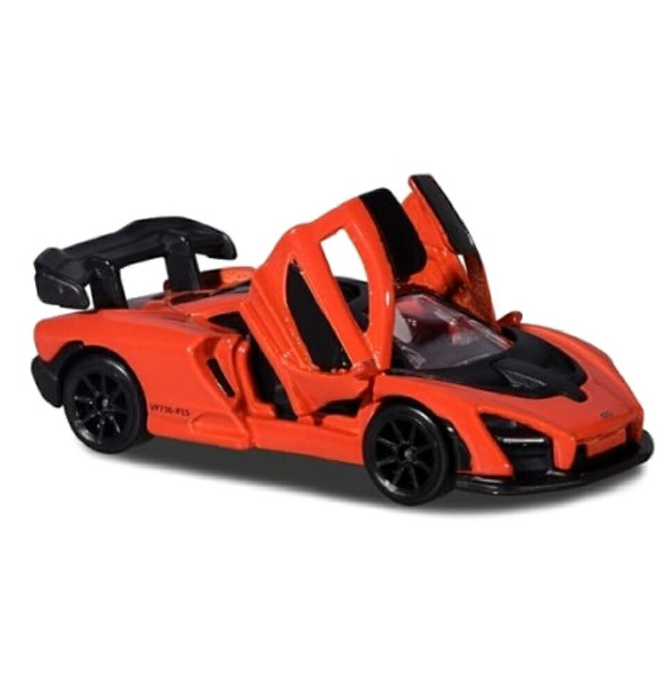 マジョレット 1/64 マクラーレン・セナ McLaren Senna / オレンジ ミニカー 模型