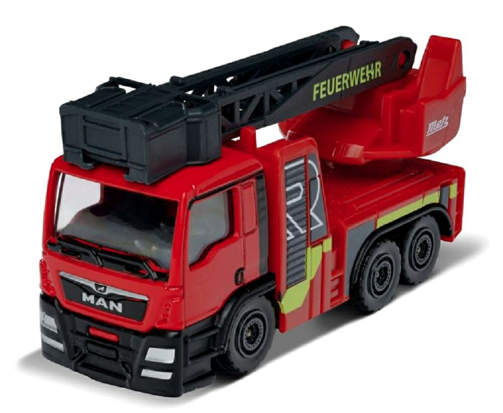 マジョレット 全長7.5cm Fire Engine MAN TGS ファイヤー レスキュー車 ミニカー