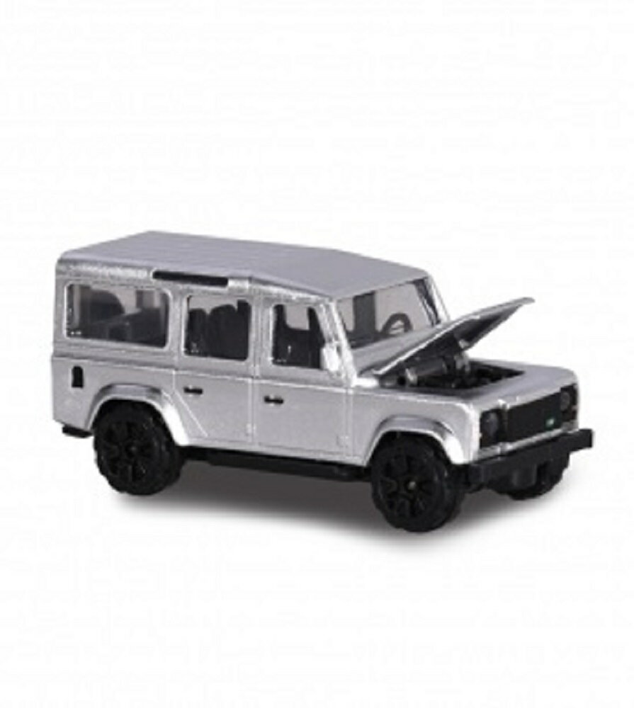 マジョレット1/64プレミアムランドローバーディフェンダー110シルバーLANDROVERDEFENDER