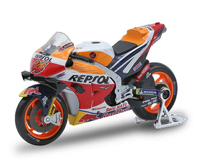 マイスト 1/18 レプソル ホンダ チーム HONDA RC213V 44 ポル エスパルガロ 2021年 MotoGP 模型 ミニチュア モデルカー