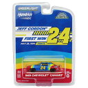 グリーンライト 1/64 NASCAR ヘンドリック モータースポーツ ジェフ ゴードン 初優勝 トリビュートカラー 1969年 シボレー カマロ ミニカー 模型 30492