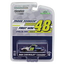 グリーンライト 1/64 NASCAR ヘンドリック モータースポーツ ジミー ジョンソン 初優勝 トリビュートカラー 1969年 シボレー カマロ ミニカー 模型 30493