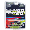 グリーンライト 1/64 NASCAR ヘンドリック モータースポーツ アレックス ボウマン 初優勝 トリビュートカラー 1969年 シボレー カマロ ミニカー...