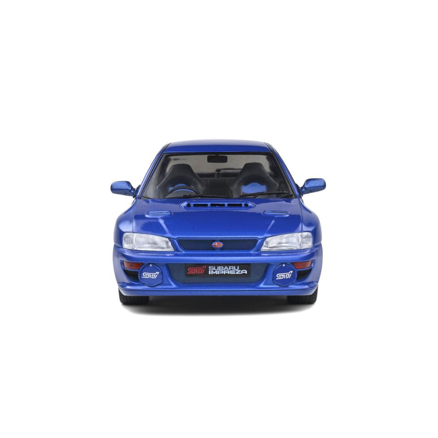 クラブウィナーズのソリド 1/18 スバル インプレッサ WRX STI 2003年 ソニックブルー 模型 ミニチュア ミニカー モデルカー 車 421186431｜アングル3