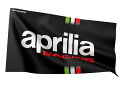 2023 アプリリア Aprilia レーシング チーム オフィシャル フラッグ ブラック 公式 MotoGP バイク タペストリー 旗