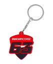 ドゥカティ DUCATI CORSE Racing オフィシャル 63 フランチェスコ バニャイア キーリング キーホルダー アクセサリー バイク MotoGP