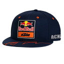 子供用 Red Bull KTM レッドブル ファクトリー レーシング NEW ERA チームライン フラット キャップ 帽子