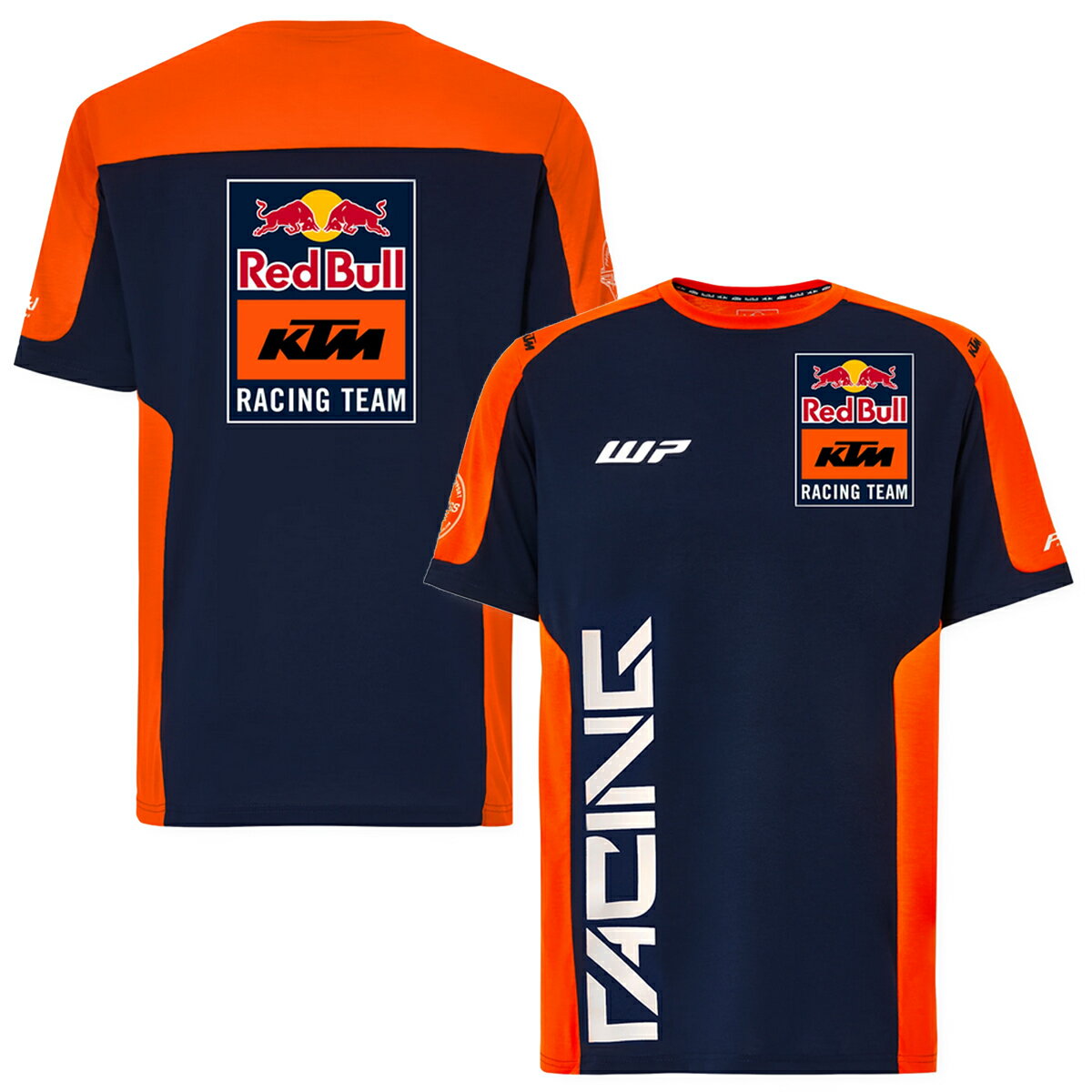 2024 KTM Red Bull レッドブル レーシング チーム レプリカ Tシャツ ネイビー オレンジ