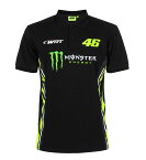 2022 バレンティーノ ロッシ VR46 WRT レプリカ ポロシャツ ブラック MotoGP バイク 公式 黒