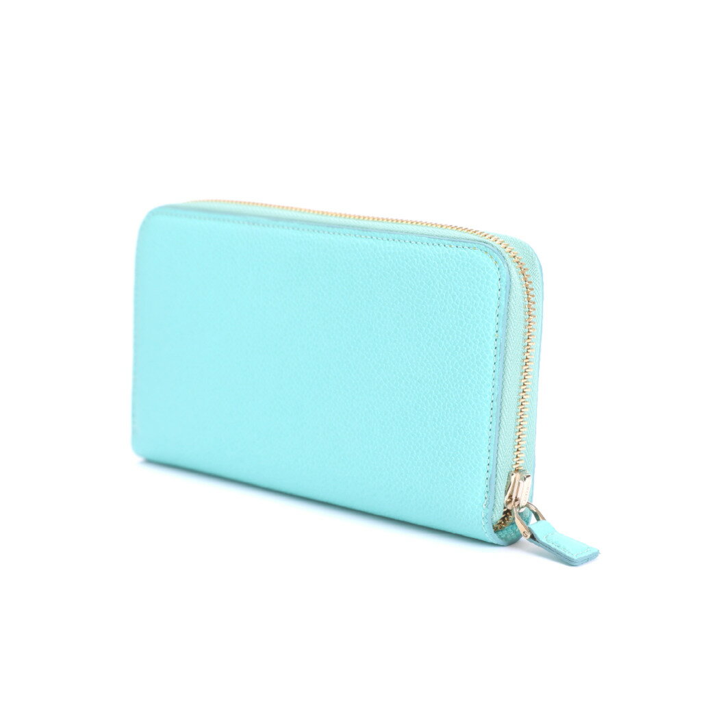 【海外買付品】TOM FORD（トムフォード）ラウンドファスナー 長財布 ＜ライトブルー＞