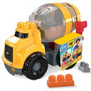 【クーポン配布中】 メガブロック(MEGA BLOKS) 1才からのメガブロック CATセメントミキサーカー 【ピース数9】 【1才~】 GFG1
