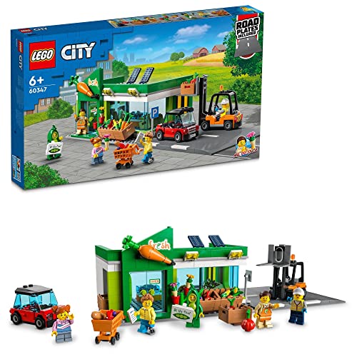 【クーポン配布中】 レゴ(LEGO) シティ レゴシティのスーパーマーケット 60347 おもちゃ ブロック プレゼント 街づくり ごっこ遊び 男
