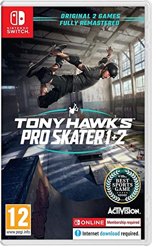 yN[|zzz Tony Hawk Pro Skater 1+2(A:k)- Switch