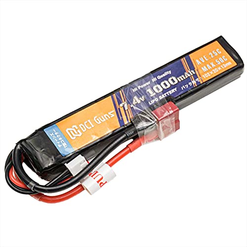 yN[|zzz [DCI Guns] 7.4V 1000mAh 25C-50C LiPo XeBbNobe[ |obe[ fB[Y 