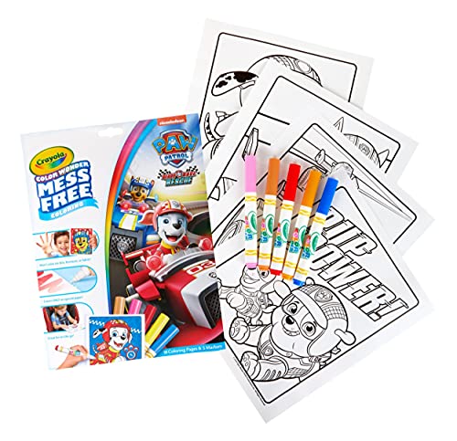 yN[|zzz Crayola Paw Patrol Color Wonder Ready Race Rescue Mess Free Col