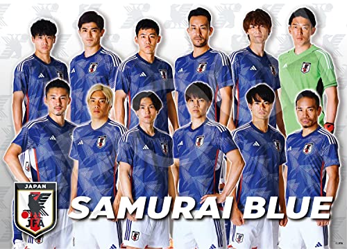 【クーポン配布中】 エポック社 500ピース ジグソーパズル 2022サッカー日本代表ver. (38×53cm) 07-602S 07-602