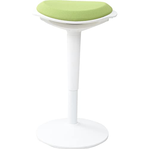 【クーポン配布中】 [山善] 昇降 チェア (スタンディングデスク対応) ガス圧昇降式 接地部ラウンド構造..