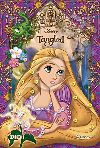 【クーポン配布中】 エポック社 70ピース ジグソーパズル ディズニー Book Theme ／ Rapunzel 【パズルデコレーションmini