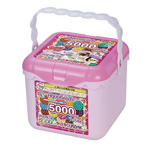 【クーポン配布中】 エポック EPOCH アクアビーズ オールインワンセット 【5000ビーズ ポリプロピレン キラキラバケツセット】 AQ-S