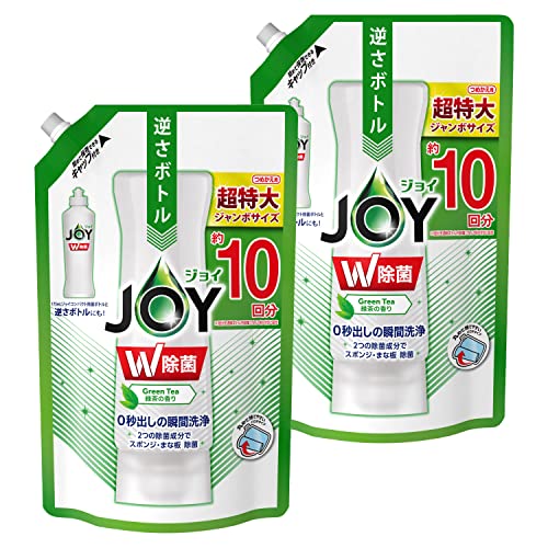 【クーポン配布中】 【まとめ買い】 除菌ジョイ コンパクト 食器用洗剤 緑茶の香り 詰め替え ジャンボサイズ 1330mL × 2個 【クーポン配布中】 【まとめ買い】 除菌ジョイ コンパクト 食器用洗剤 緑茶の香り 詰め替え ジャンボサイズ 1330mL × 2個