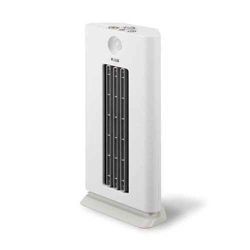 【クーポン配布中】 【寒い脱衣所・トイレを暖かく】 ドウシシャ コーナーヒーター 人感センサー付 速暖 省エネ 強・弱2段切替 左右風向き調節 活