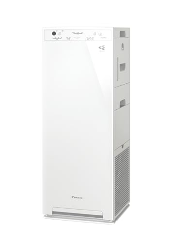【クーポン配布中】 ダイキン 加湿 空気清浄機 MCK504A-W 2024年モデル 22畳 ホワイト ストリーマ スリム 静音設計 お手入れ簡単