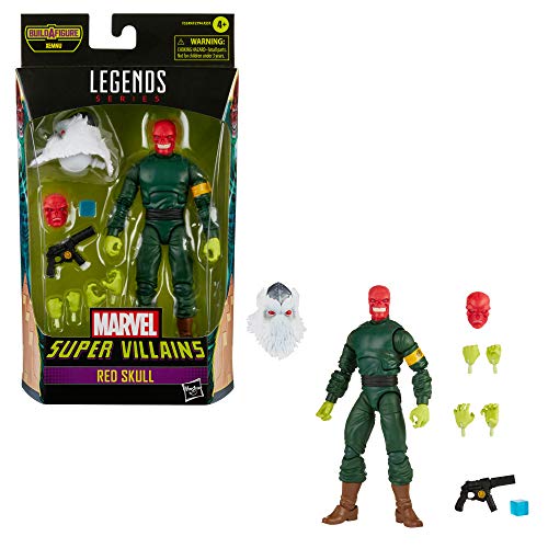 【クーポン配布中】 MARVEL マーベルレジェンドシリーズ スーパーヴィランズ レッドスカル 6インチ アクションフィギュア F3249