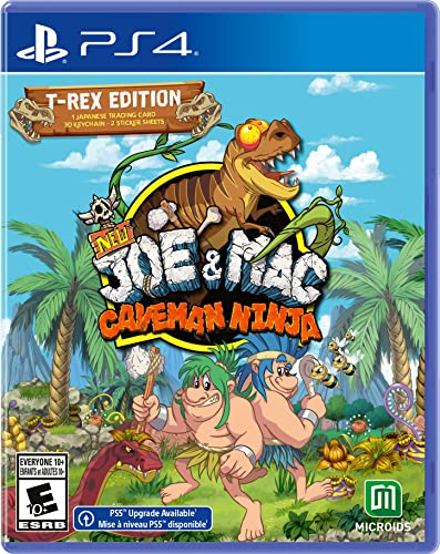 【クーポン配布中】 New Joe and Mac: Caveman Edition - T-Rex Edition (輸入版:北米) - PS4