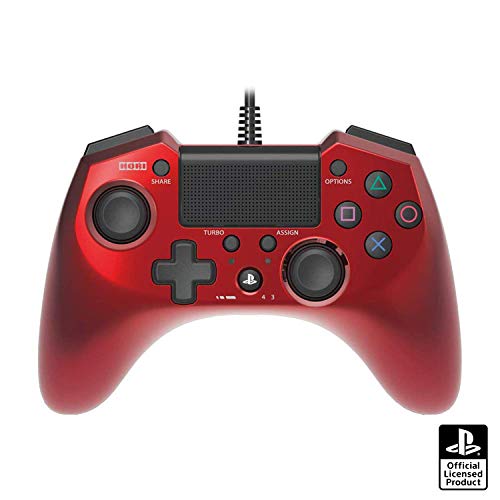 【クーポン配布中】 【連射機能搭載】ホリパッドFPSプラス for PS4 レッド