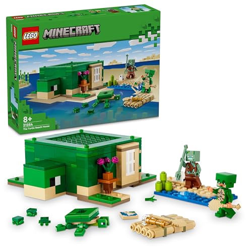 楽天clum STORE【クーポン配布中】 レゴ（LEGO） マインクラフト カメのビーチハウス おもちゃ 玩具 プレゼント ブロック 女の子 男の子 子供 7歳 8歳