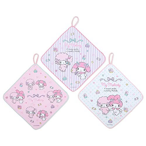 【クーポン配布中】 サンリオ(SANRIO) ループ付きタオル3枚セット マイメロディ マイメロちゃん my melody 洗い替えタオル キャラ 【クーポン配布中】 サンリオ(SANRIO) ループ付きタオル3枚セット マイメロディ マイメロちゃん my melody 洗い替えタオル キャラ