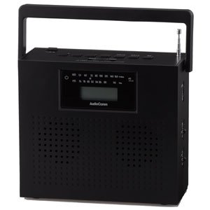 【クーポン配布中】 オーム電機 ラジカセ RCD-R30N-K [ブラック]