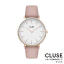 クルース CLUSE 日本公式ストア ボーホーシックレザー ローズゴールド ホワイト ピンク レディース 女性 腕時計 時計 防水 クォーツ